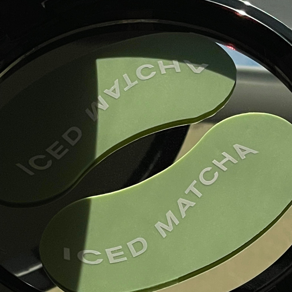 Iced Matcha Reuseable Under Eye Mask