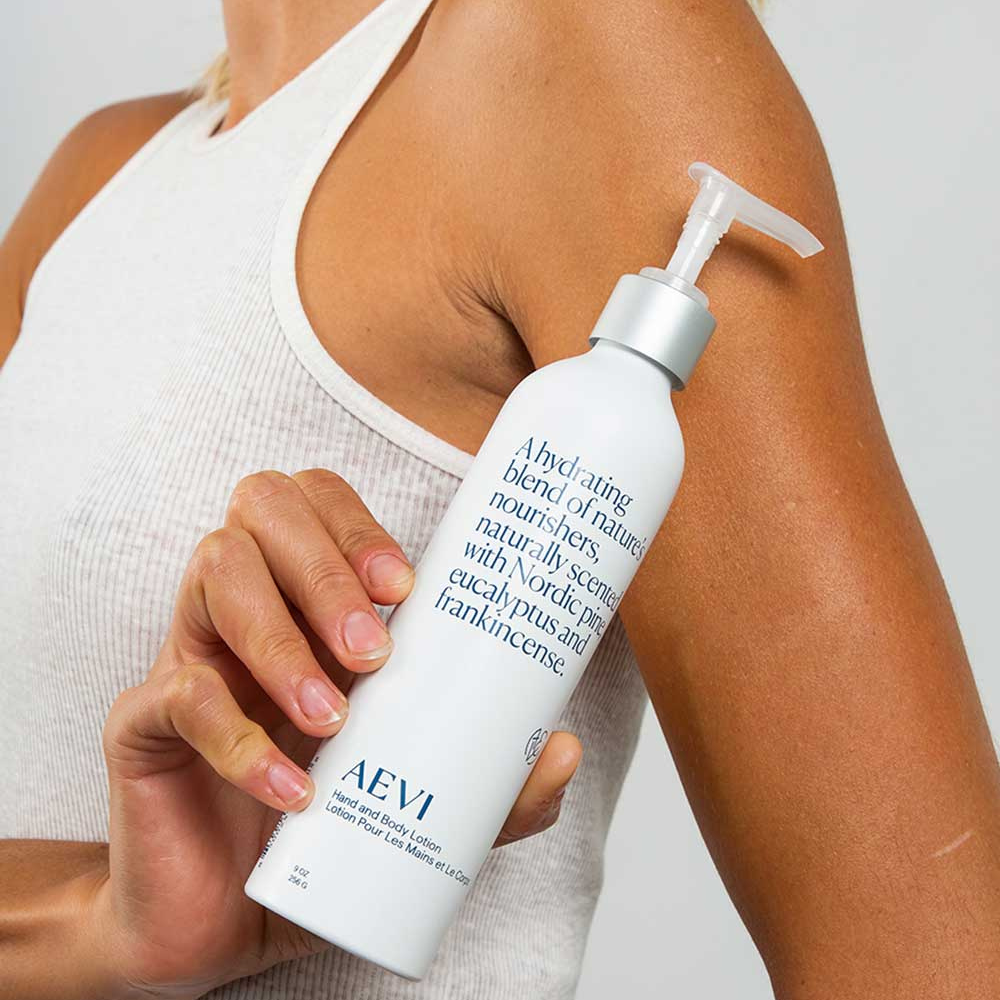 Lotion hydratante pour les mains et le corps