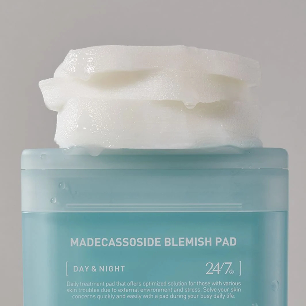 Pad anti-imperfections à la madécassoside