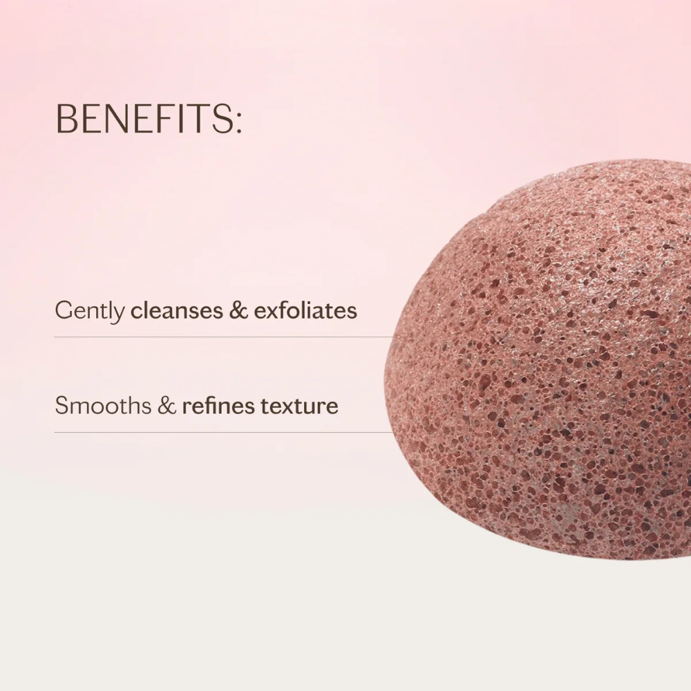 Duo d'éponges naturelles de Konjac