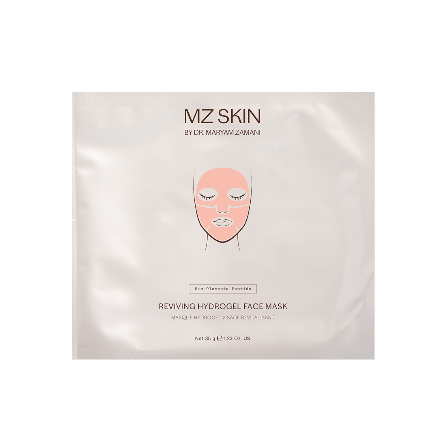 MZ Skin Bio-Placenta Peptide Face Mask sachet