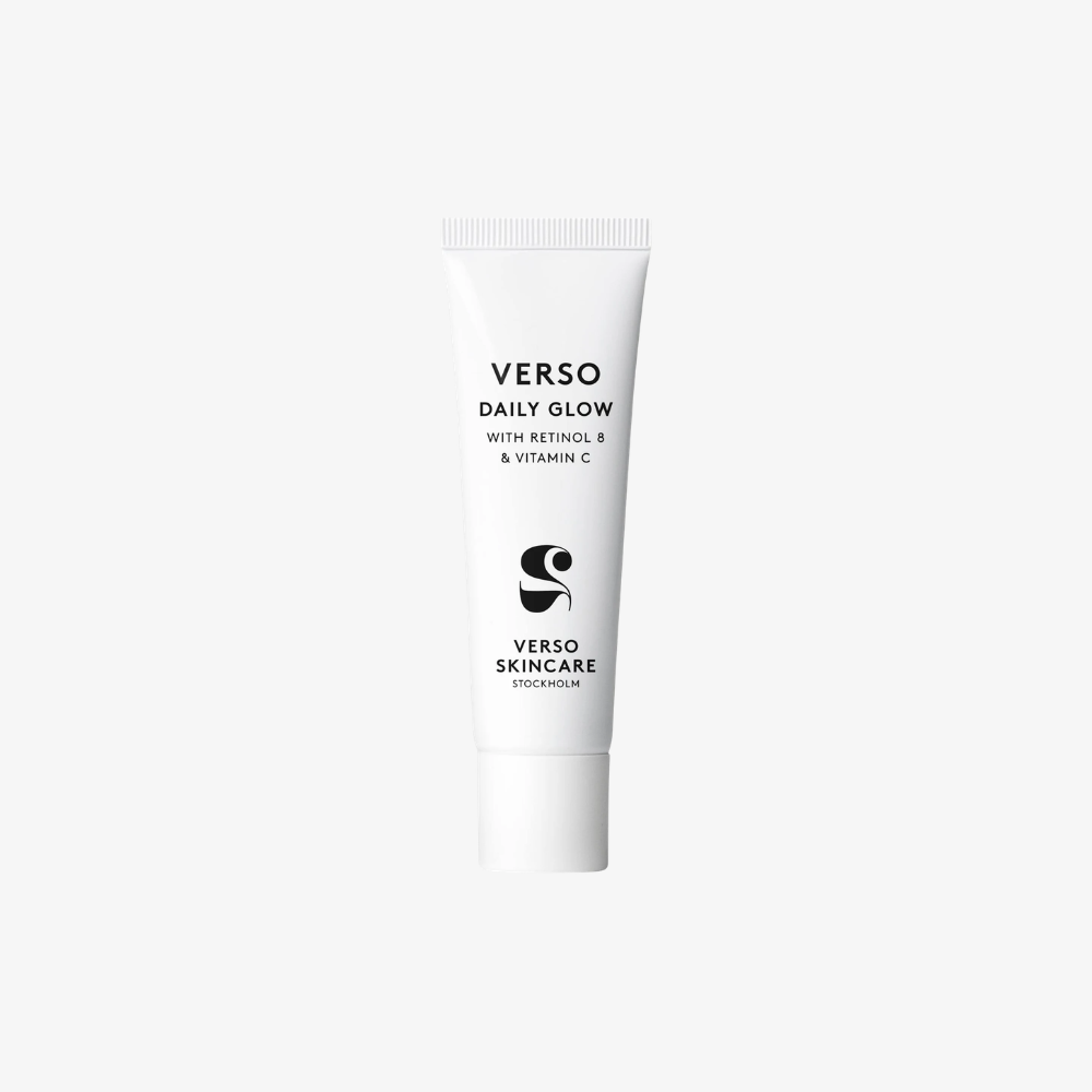 Verso Daily Glow Cream, Retinol 8 Tinted Moisturiser 30ml