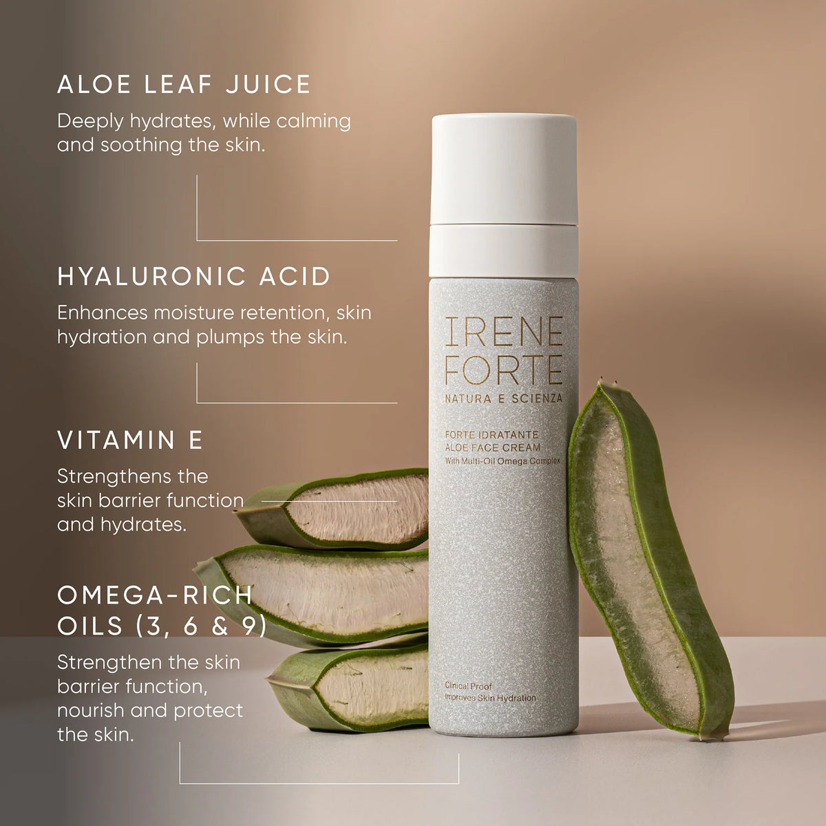 Crème visage à l'aloès