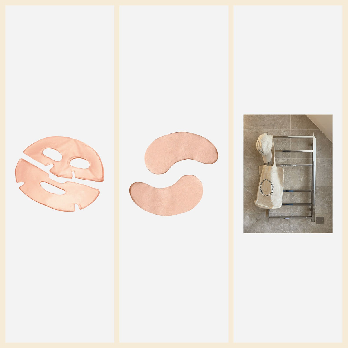 The mask moment: MZ Skin face mask, eye mask and a Skindays tote bag