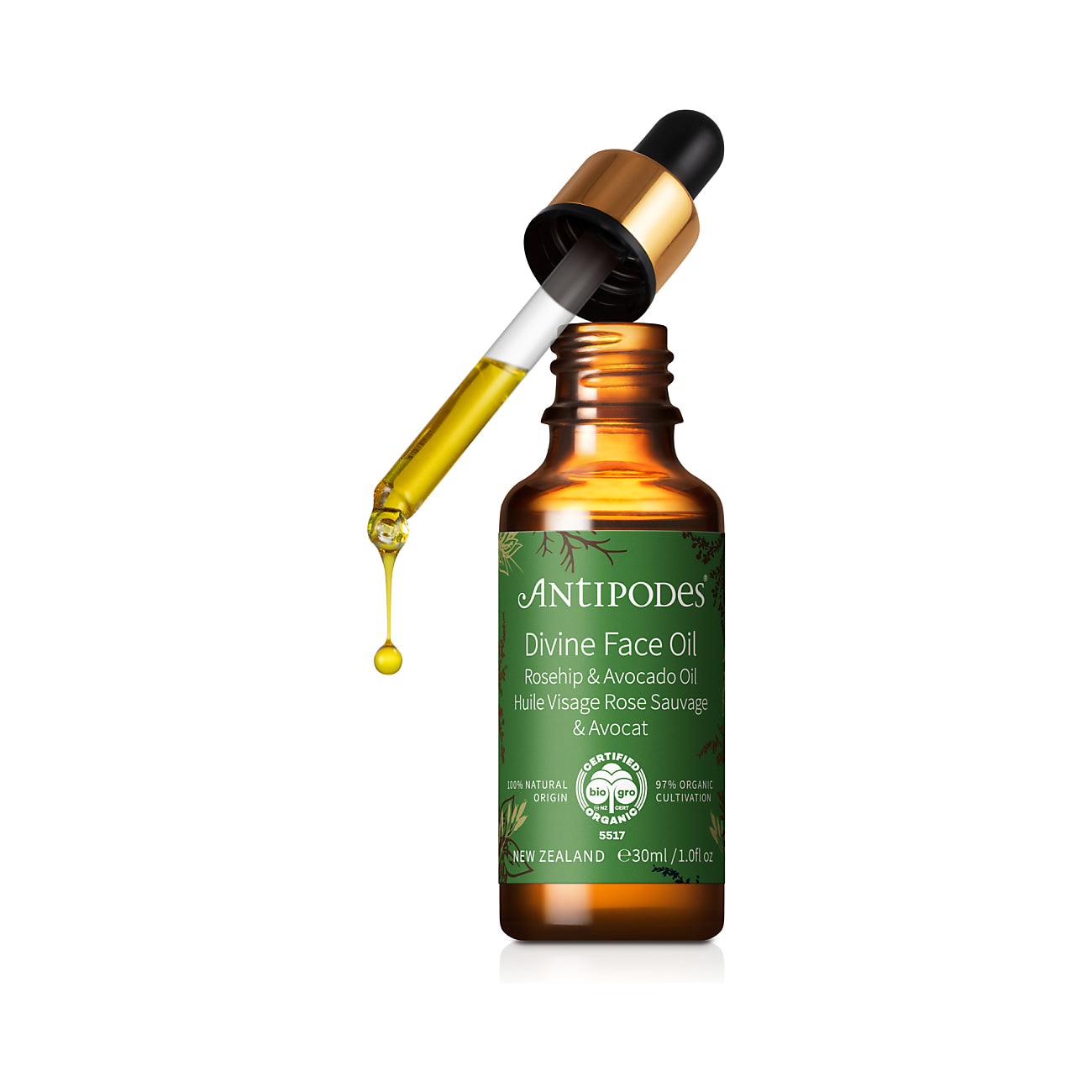 Divine Face Oil Rosehip and Avocado Oil