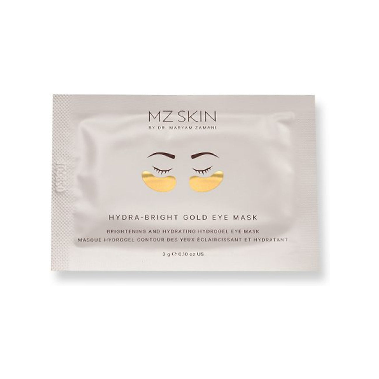 Hydra-Bright Gold Eye Mask
