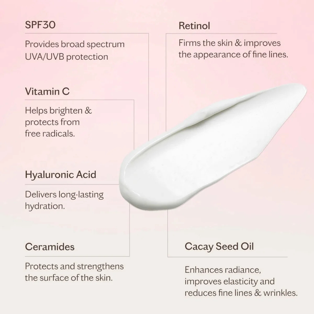 Hydrate & Nourish Hyaluronic & Retinol Day Moisturiser SPF30