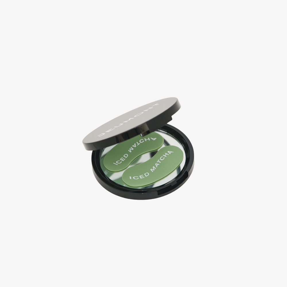 Wiederverwendbare Iced Matcha Augenpads