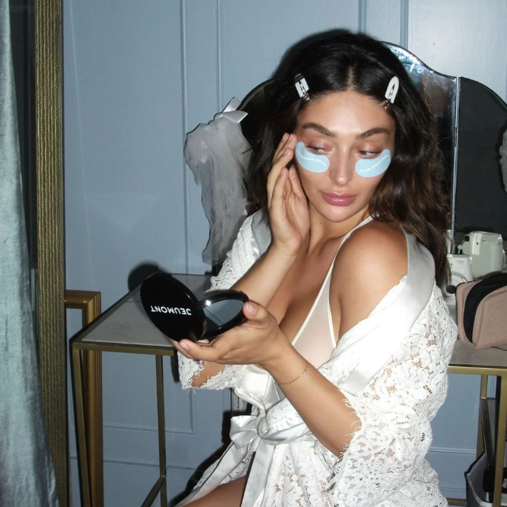 Something Blue Reuseable Under Eye Mask