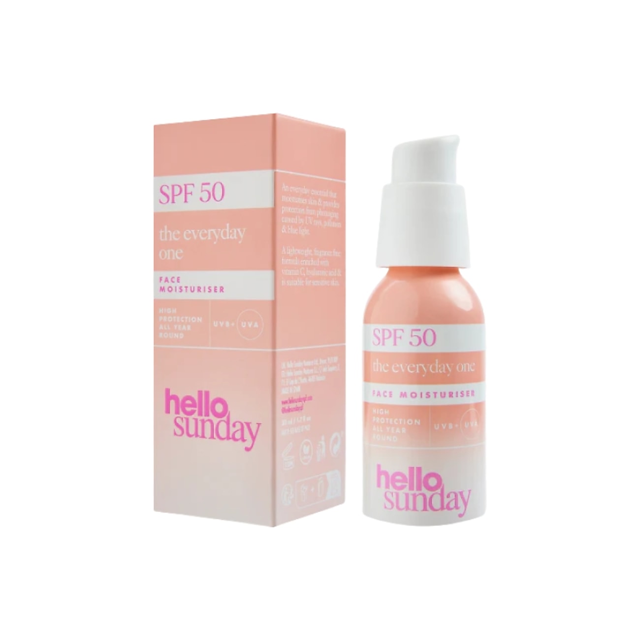Face Moisturiser SPF 50