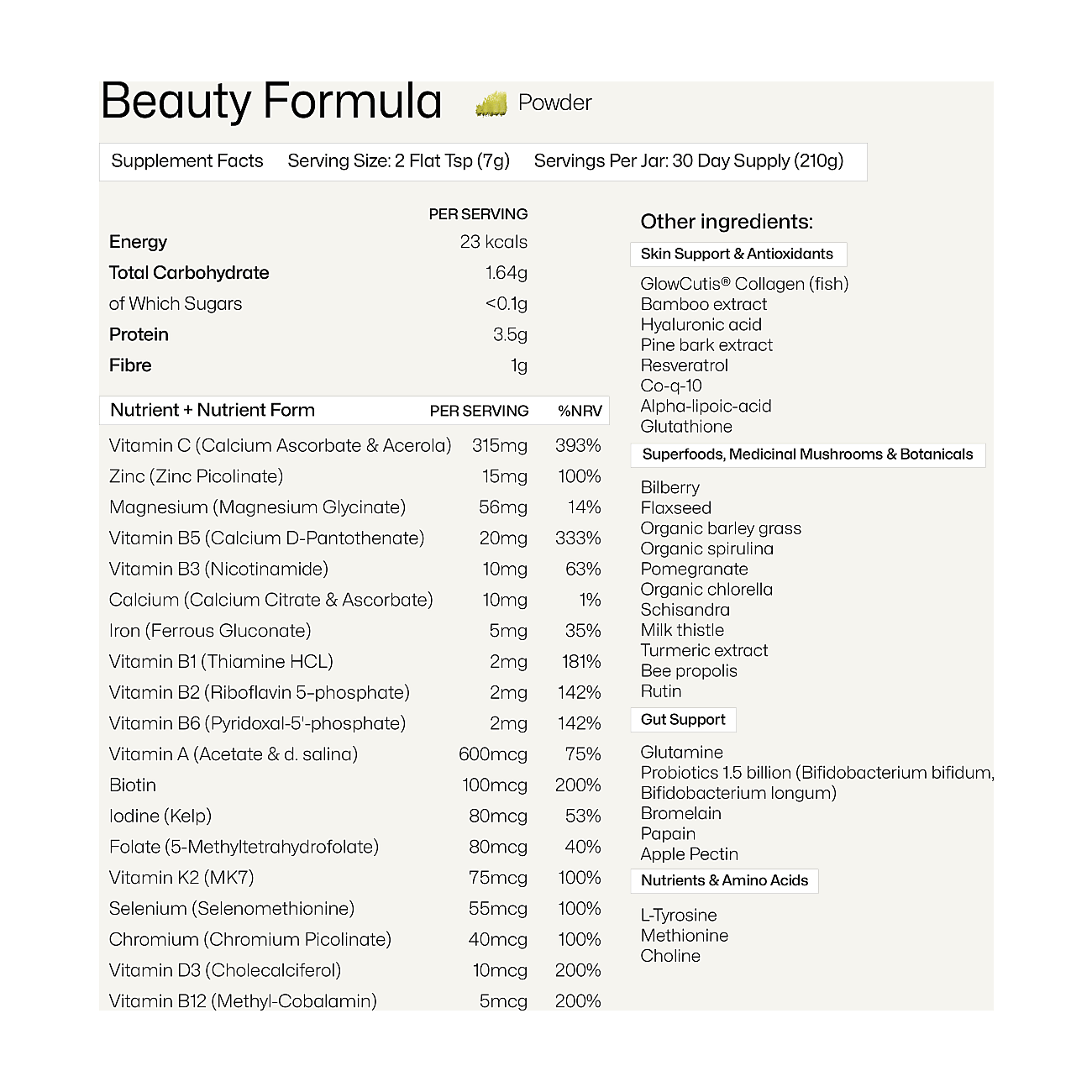 Beauty Formula