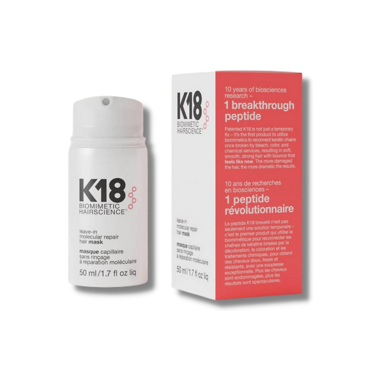 Leave-in Molecular Repair Hair Mask