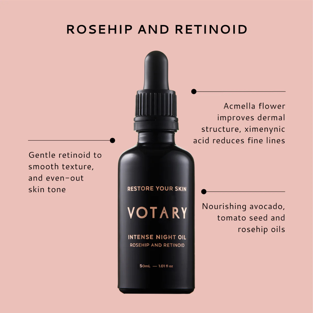 Intense Night Oil - Rosehip and Retinoid