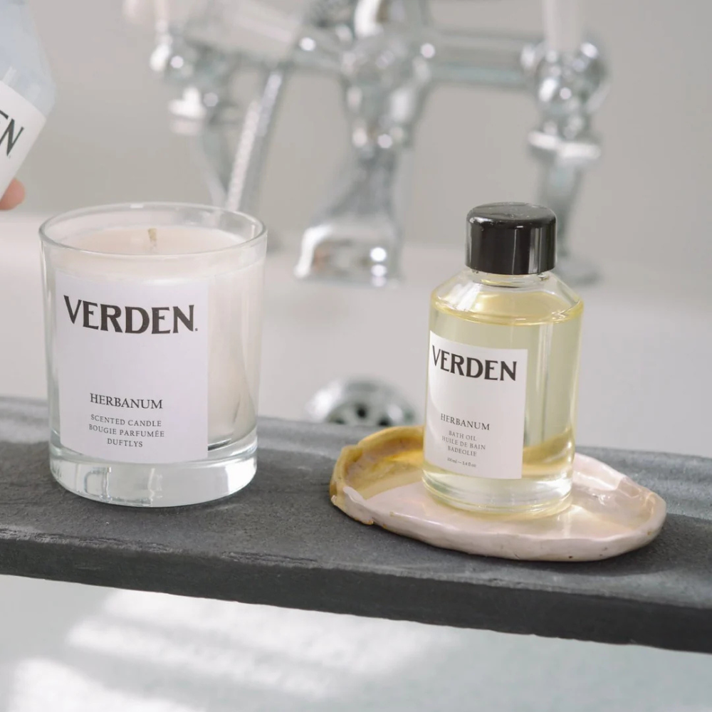 Herbanum Bath Oil and Candle Set