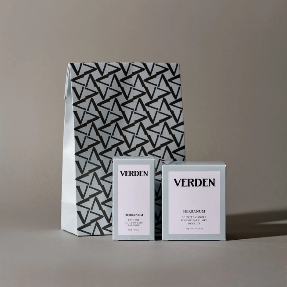 Herbanum Bath Oil and Candle Set