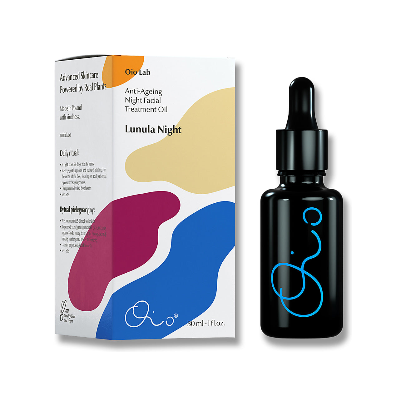 Lunula Night. Anti-Ageing Night Facial Oil