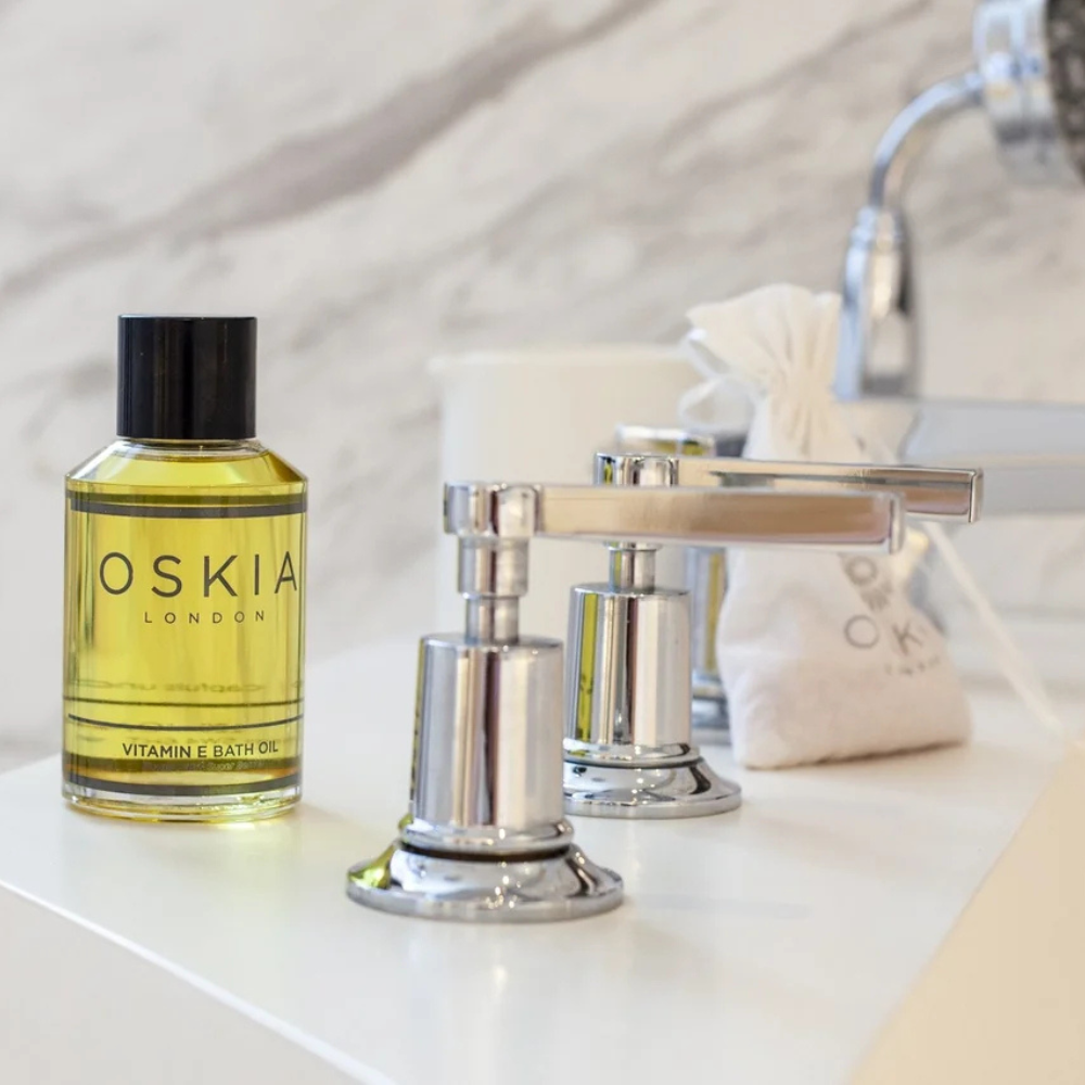 Huile de bain à la vitamine E
