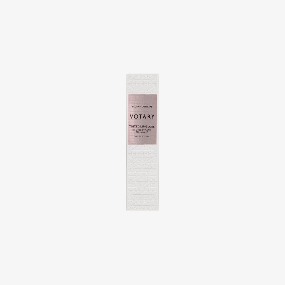 Gloss à lèvres teinté, Framboise et Squalane