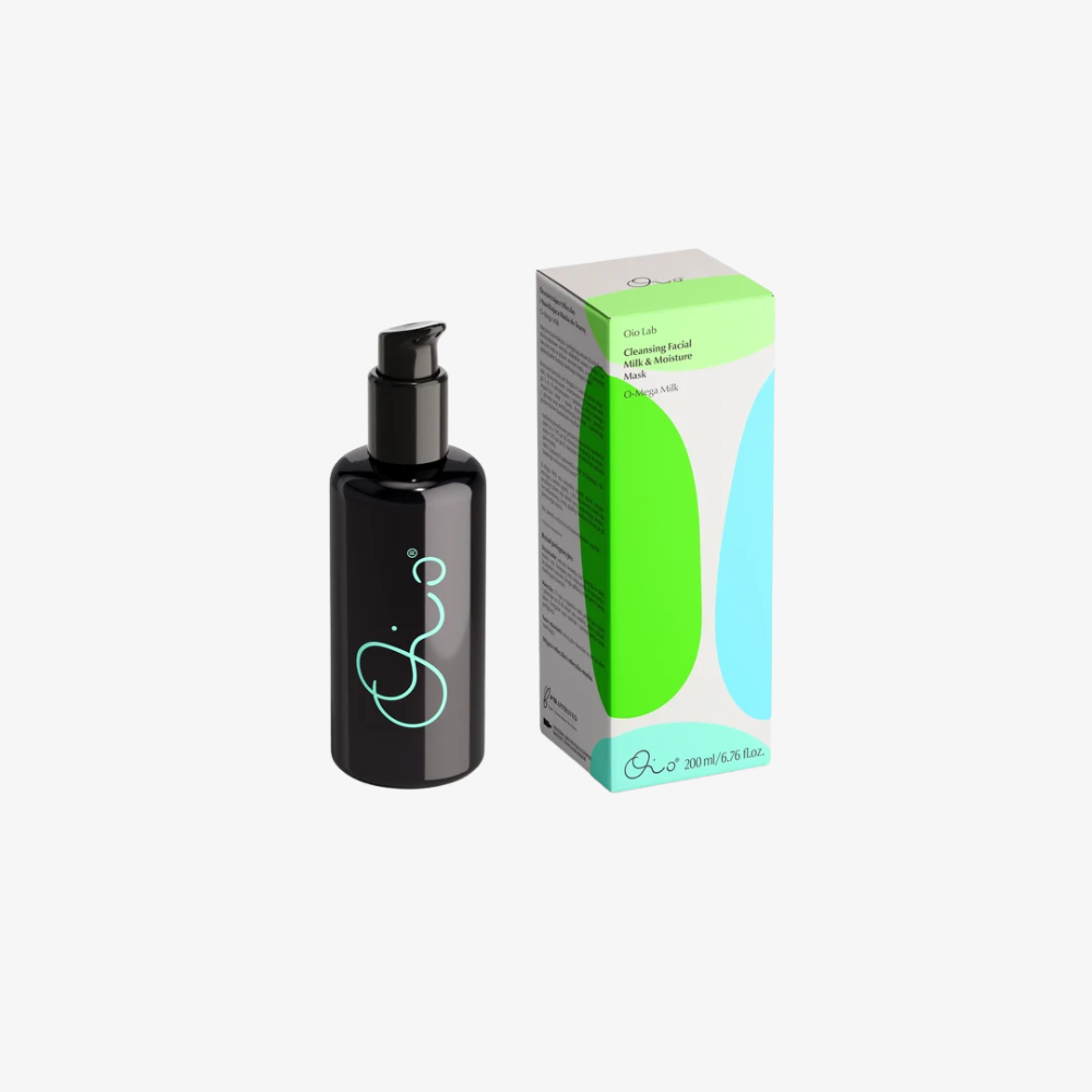 O-Mega Lait. Lait Nettoyant Visage & Masque Hydratant