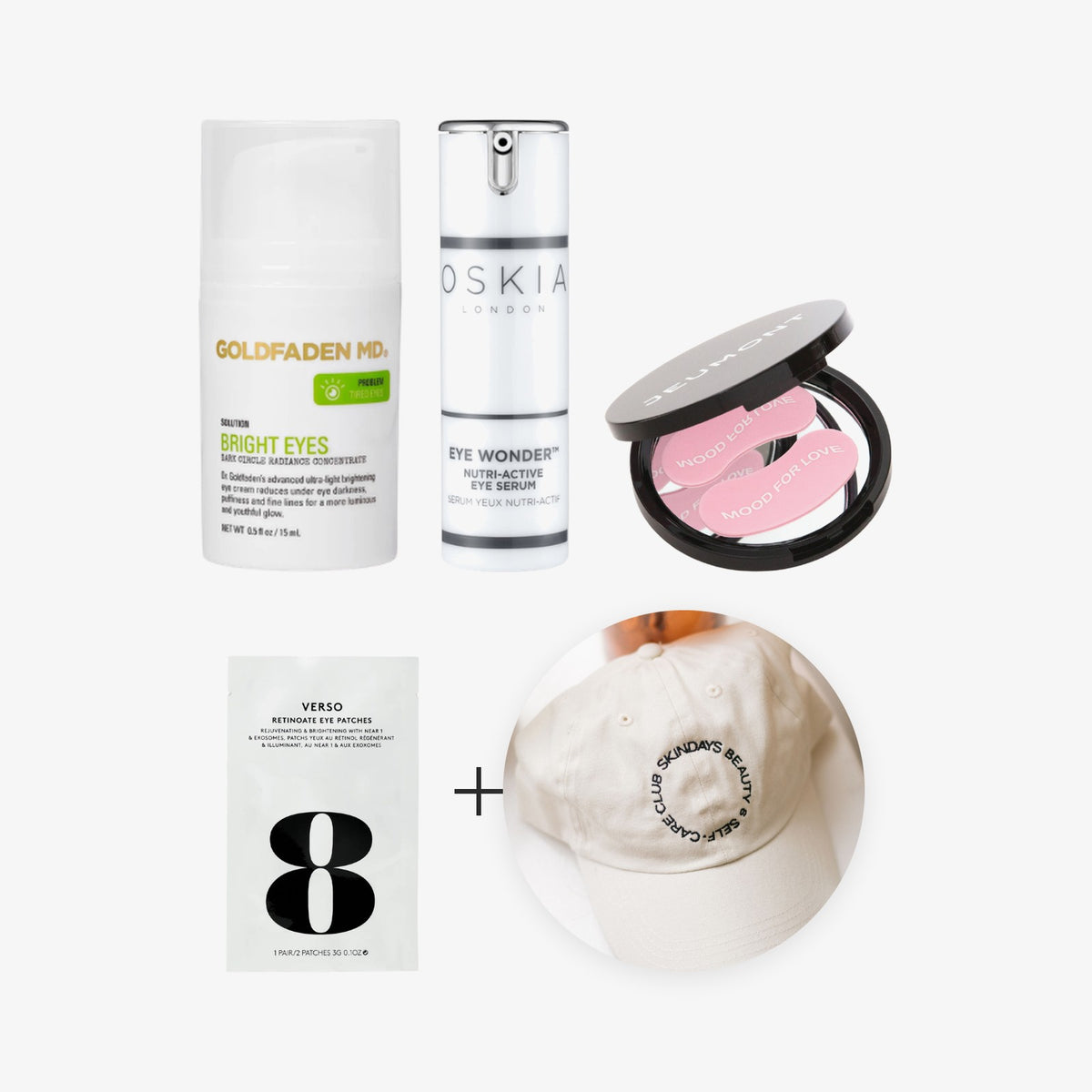 The eye rescue: four eye treats with a free Skindays cap