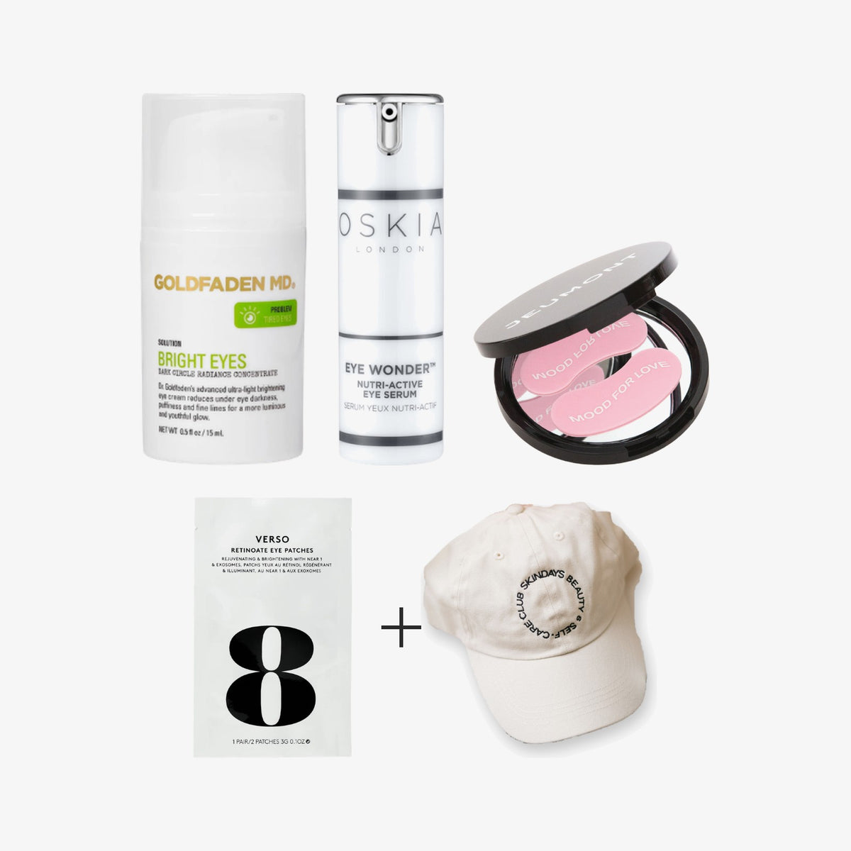 Eye rescue gift set: eye treatments and a free Skindays cap