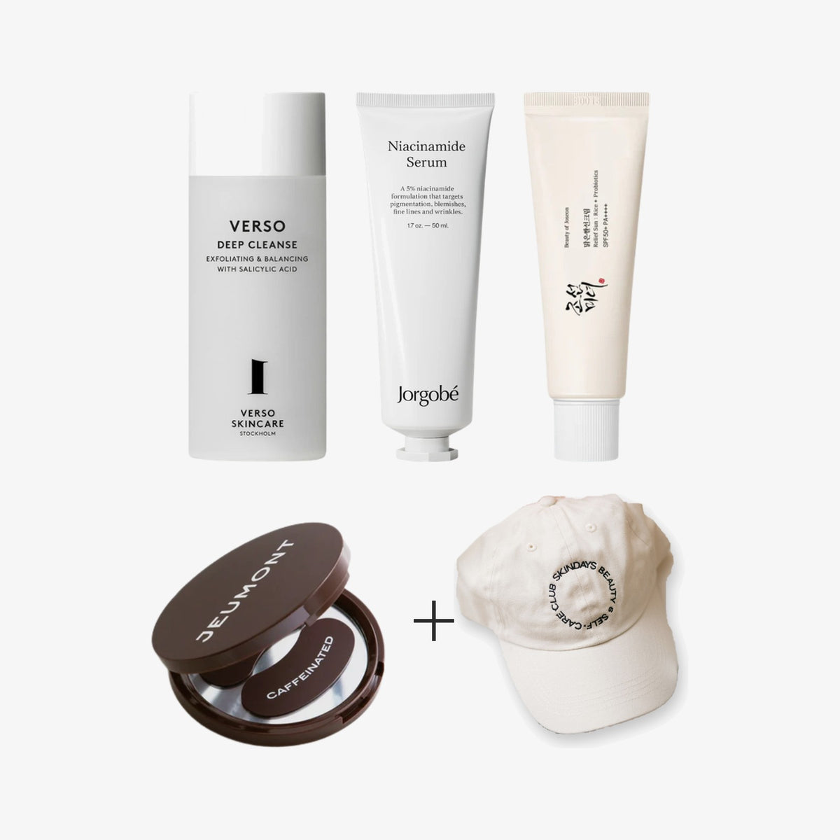 For him: four essentials with a free Skindays cap